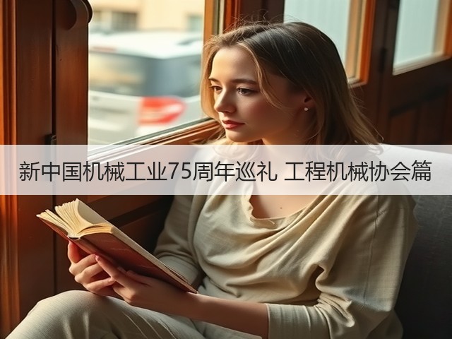 新中国机械工业75周年巡礼 工程机械协会篇(图3) 新中国机械工业75周年巡礼 工程机械协会篇(图3)