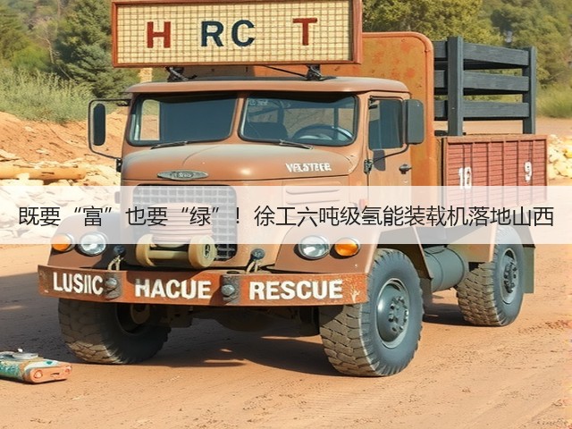 既要“富”也要“绿”!徐工六吨级氢能装载机落地山西(图3) 既要“富”也要“绿”!徐工六吨级氢能装载机落地山西(图3)