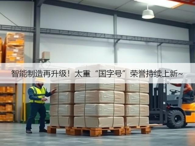 智能制造再升级！太重“国字号”荣誉持续上新~(图2)