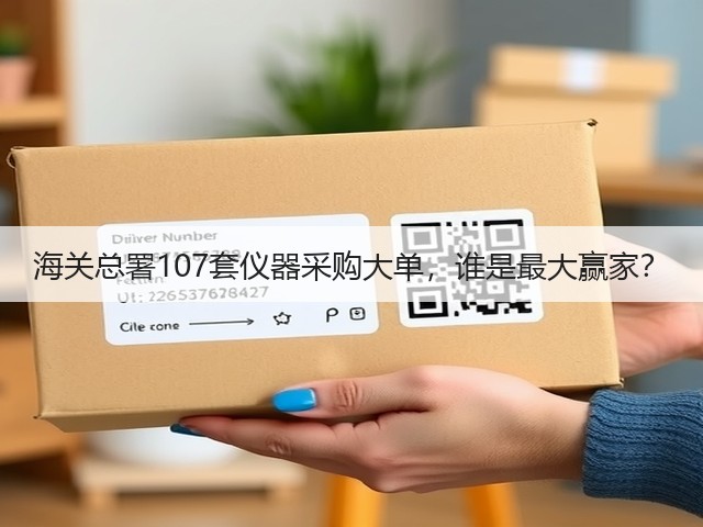海关总署107套仪器采购大单，谁是最大赢家？(图2)