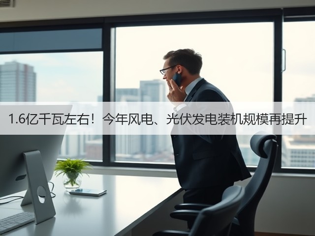 1.6亿千瓦左右!今年风电、光伏发电装机规模再提升(图2) 1.6亿千瓦左右!今年风电、光伏发电装机规模再提升(图2)