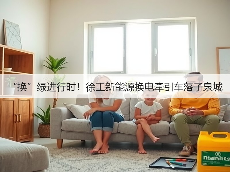 “换”绿进行时！徐工新能源换电牵引车落子泉城