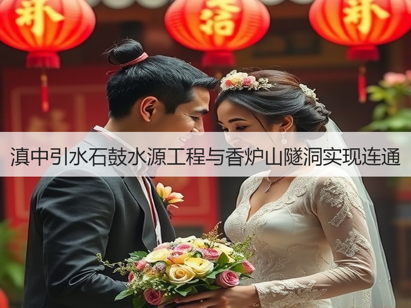 滇中引水石鼓水源工程与香炉山隧洞实现连通 滇中引水石鼓水源工程与香炉山隧洞实现连通