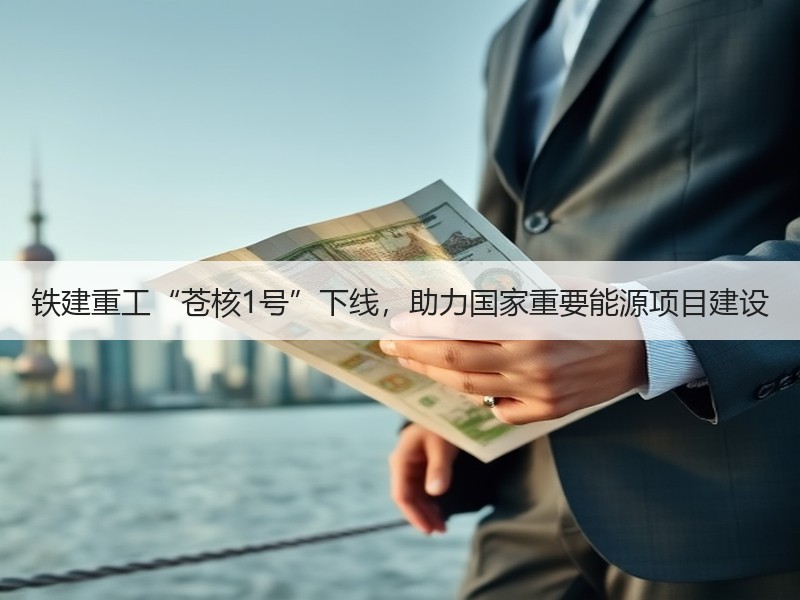 铁建重工“苍核1号”下线,助力国家重要能源项目建设 铁建重工“苍核1号”下线,助力国家重要能源项目建设
