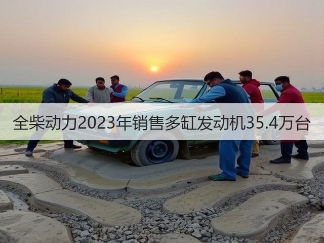全柴动力2023年销售多缸发动机35.4万台(图1) 全柴动力2023年销售多缸发动机35.4万台(图1)