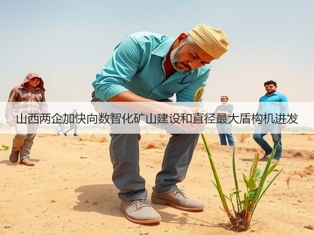 山西两企加快向数智化矿山建设和直径最大盾构机进发(图1) 山西两企加快向数智化矿山建设和直径最大盾构机进发(图1)