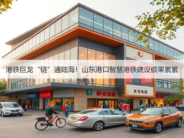 港铁巨龙“链”通陆海！山东港口智慧港铁建设硕果累累(图2)