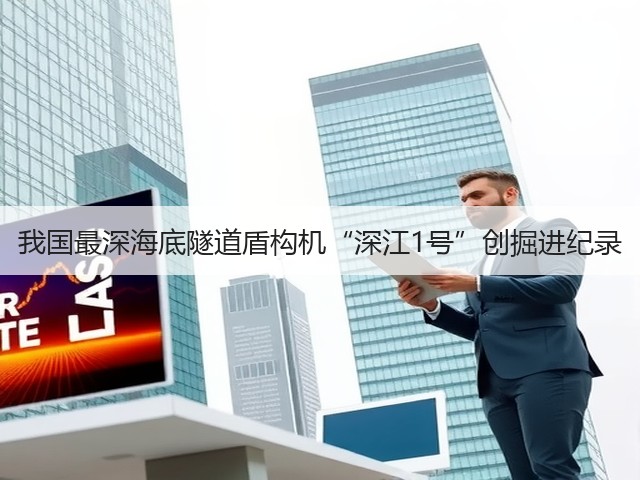 我国最深海底隧道盾构机“深江1号”创掘进纪录(图2) 我国最深海底隧道盾构机“深江1号”创掘进纪录(图2)