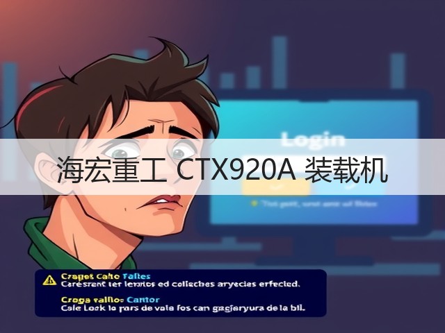 海宏重工 CTX920A 装载机(图2) 海宏重工 CTX920A 装载机(图2)