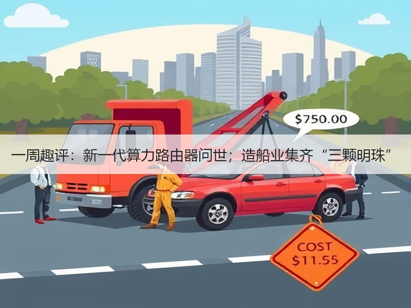 一周趣评:新一代算力路由器问世;造船业集齐“三颗明珠” 一周趣评:新一代算力路由器问世;造船业集齐“三颗明珠”