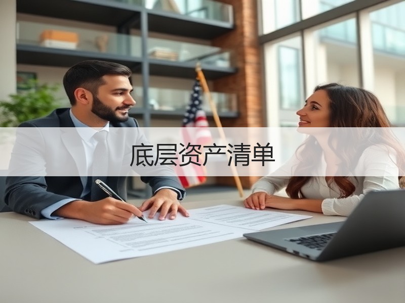 底层资产清单