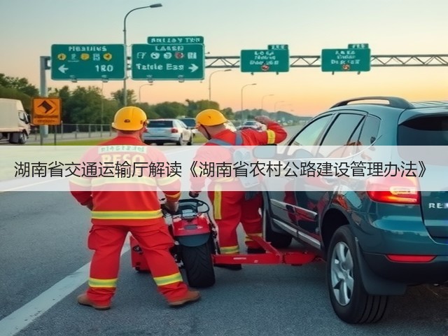 湖南省交通运输厅解读《湖南省农村公路建设管理办法》(图3) 湖南省交通运输厅解读《湖南省农村公路建设管理办法》(图3)