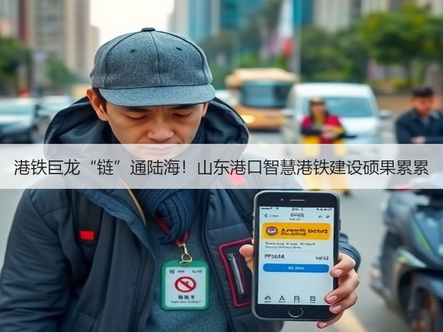 港铁巨龙“链”通陆海！山东港口智慧港铁建设硕果累累(图1)