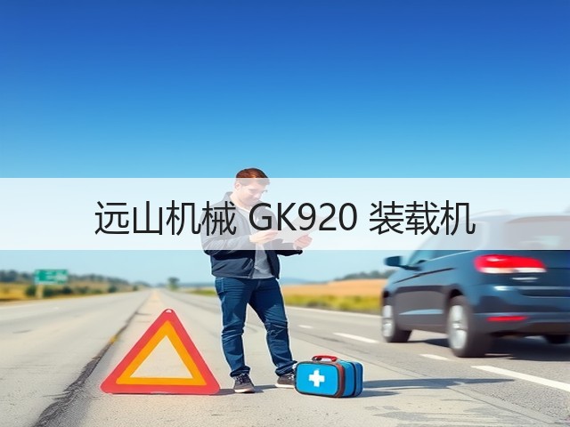远山机械 GK920 装载机(图1) 远山机械 GK920 装载机(图1)