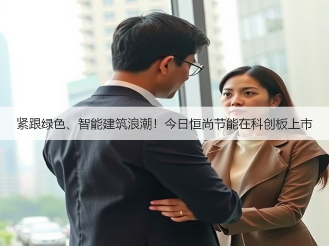 紧跟绿色、智能建筑浪潮!今日恒尚节能在科创板上市(图1) 紧跟绿色、智能建筑浪潮!今日恒尚节能在科创板上市(图1)