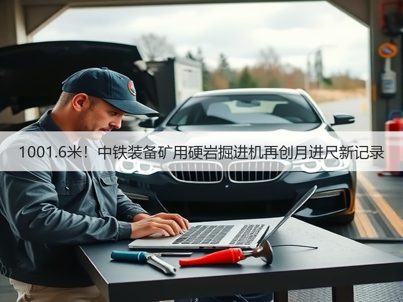 1001.6米!中铁装备矿用硬岩掘进机再创月进尺新记录 1001.6米!中铁装备矿用硬岩掘进机再创月进尺新记录