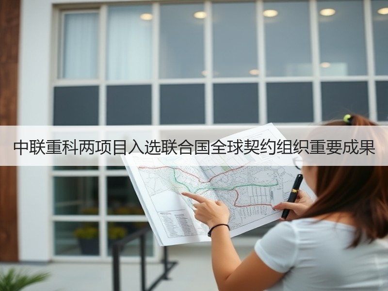 中联重科两项目入选联合国全球契约组织重要成果 中联重科两项目入选联合国全球契约组织重要成果