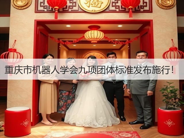 重庆市机器人学会九项团体标准发布施行！(图1)