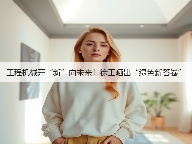 工程机械开“新”向未来！徐工晒出“绿色新答卷”(图2)