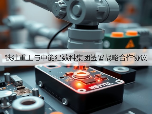 铁建重工与中能建数科集团签署战略合作协议(图2) 铁建重工与中能建数科集团签署战略合作协议(图2)