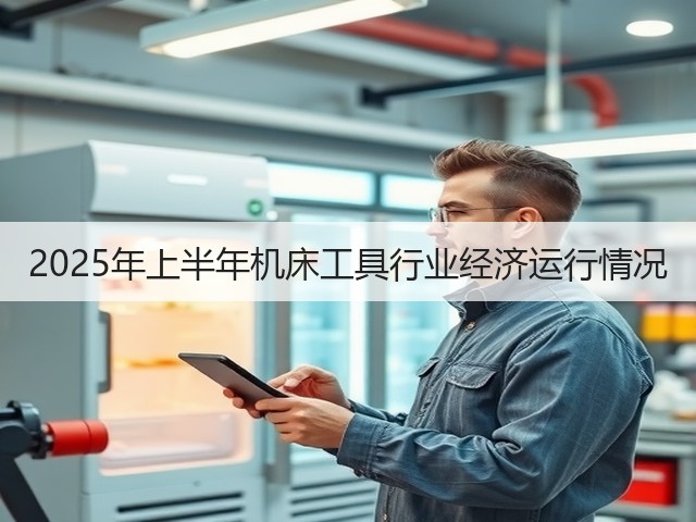 2025年上半年机床工具行业经济运行情况(图3) 2025年上半年机床工具行业经济运行情况(图3)