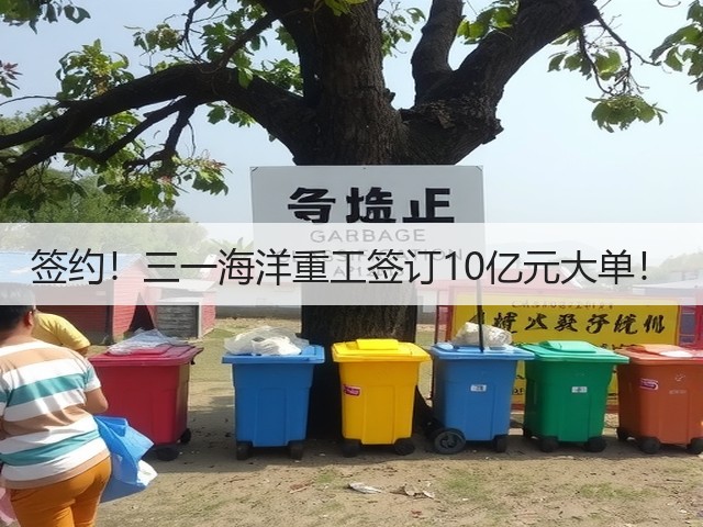 签约!三一海洋重工签订10亿元大单!(图2) 签约!三一海洋重工签订10亿元大单!(图2)