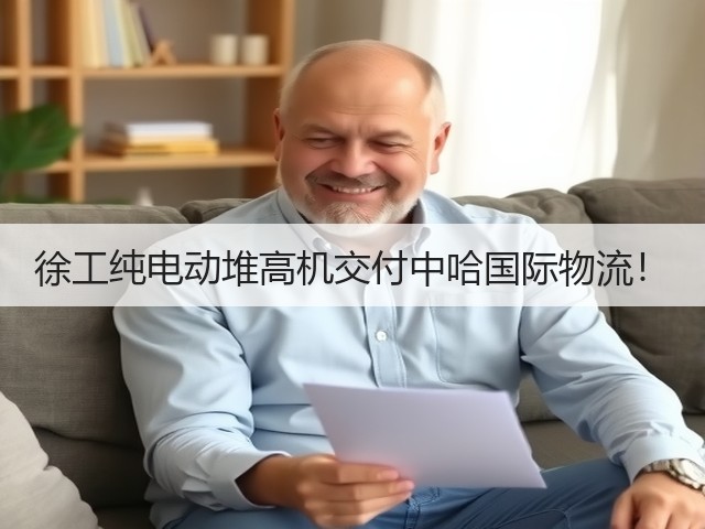 徐工纯电动堆高机交付中哈国际物流!(图3) 徐工纯电动堆高机交付中哈国际物流!(图3)