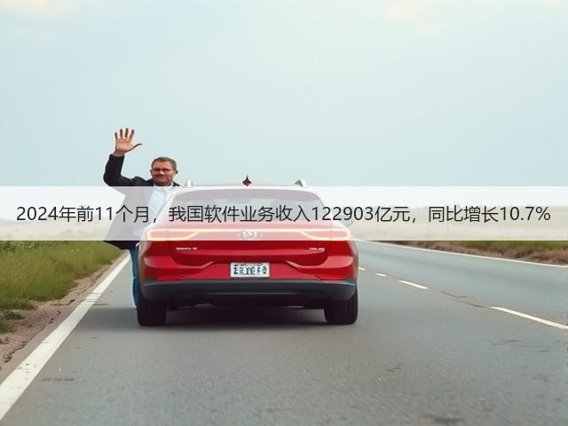 2024年前11个月,我国软件业务收入122903亿元,同比增长10.7%(图2) 2024年前11个月,我国软件业务收入122903亿元,同比增长10.7%(图2)
