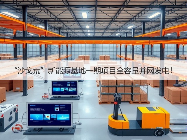 “沙戈荒”新能源基地一期项目全容量并网发电！(图3)