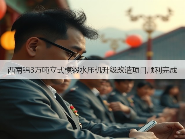 西南铝3万吨立式模锻水压机升级改造项目顺利完成(图1) 西南铝3万吨立式模锻水压机升级改造项目顺利完成(图1)