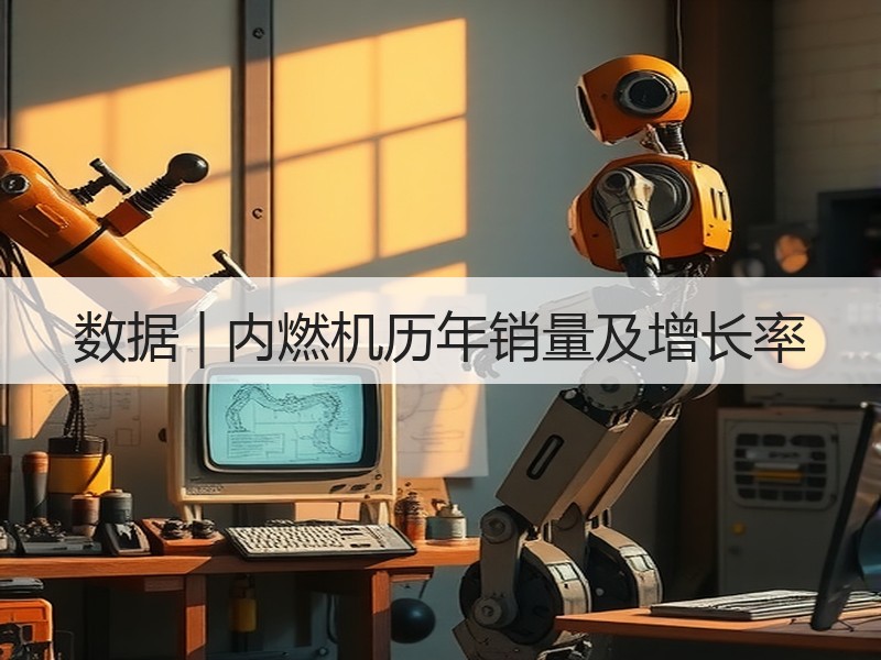 数据 | 内燃机历年销量及增长率