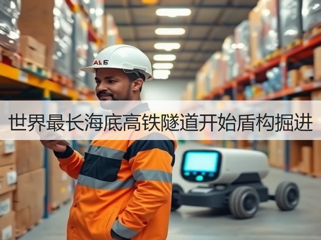 世界最长海底高铁隧道开始盾构掘进(图1)