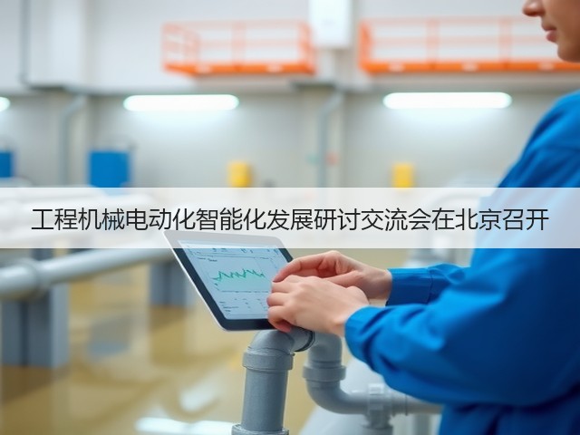 工程机械电动化智能化发展研讨交流会在北京召开(图2) 工程机械电动化智能化发展研讨交流会在北京召开(图2)