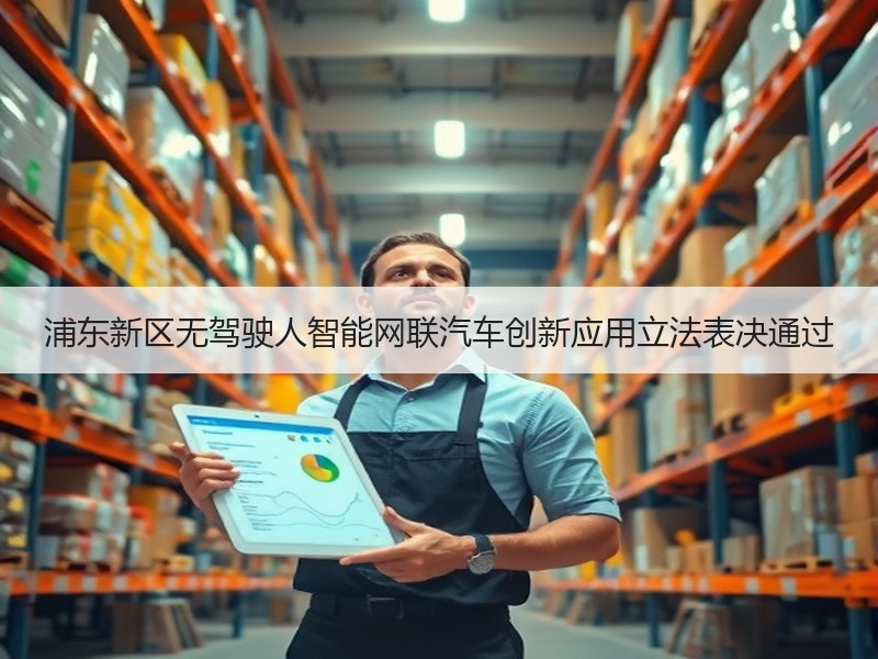 浦东新区无驾驶人智能网联汽车创新应用立法表决通过