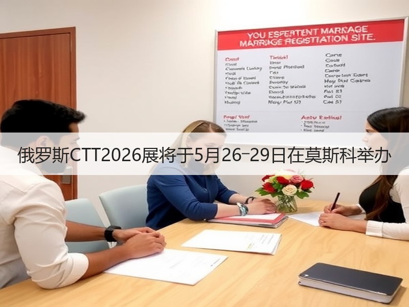 俄罗斯CTT2026展将于5月26―29日在莫斯科举办