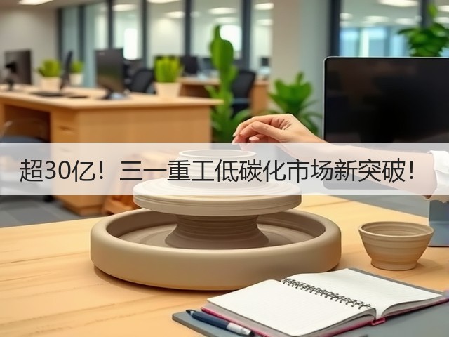 超30亿!三一重工低碳化市场新突破!(图1) 超30亿!三一重工低碳化市场新突破!(图1)