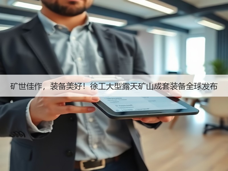 矿世佳作，装备美好！徐工大型露天矿山成套装备全球发布