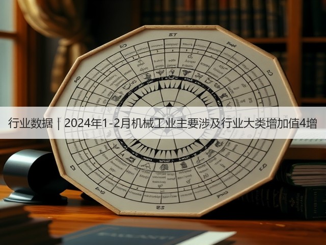 行业数据｜2024年1-2月机械工业主要涉及行业大类增加值4增(图1)