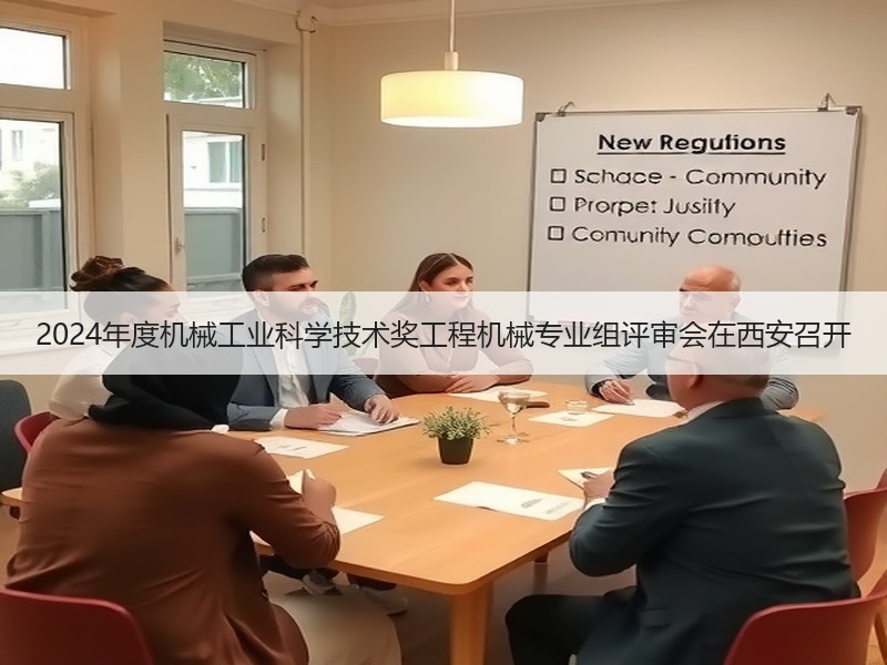 2024年度机械工业科学技术奖工程机械专业组评审会在西安召开 2024年度机械工业科学技术奖工程机械专业组评审会在西安召开