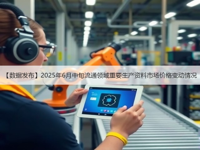 【数据发布】2025年6月中旬流通领域重要生产资料市场价格变动情况(图2)