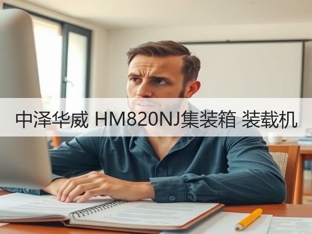 中泽华威 HM820NJ集装箱 装载机(图2) 中泽华威 HM820NJ集装箱 装载机(图2)