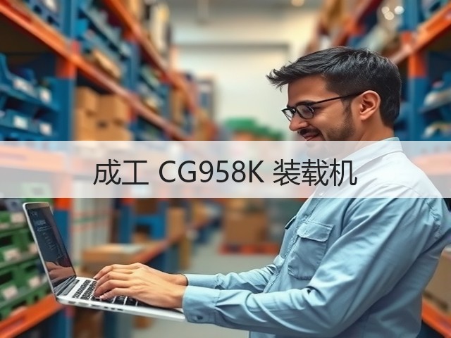 成工 CG958K 装载机(图1) 成工 CG958K 装载机(图1)