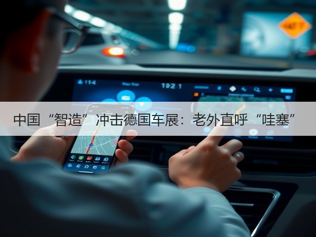 中国“智造”冲击德国车展：老外直呼“哇塞”(图2)