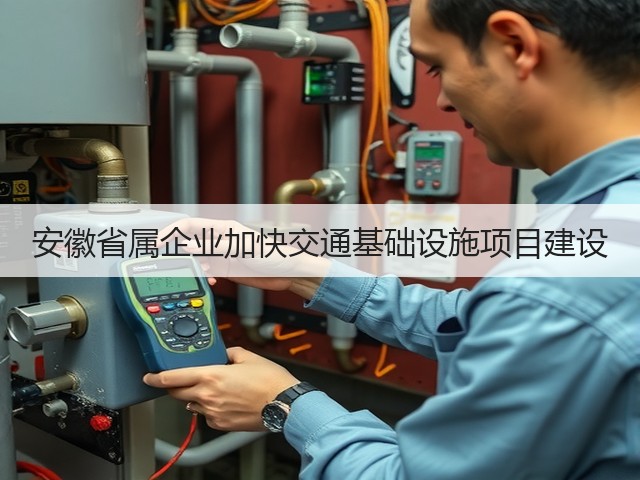 安徽省属企业加快交通基础设施项目建设(图2) 安徽省属企业加快交通基础设施项目建设(图2)