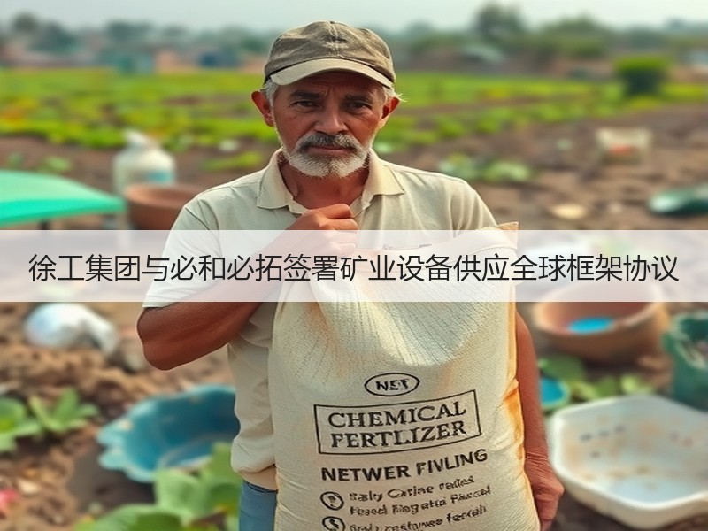 徐工集团与必和必拓签署矿业设备供应全球框架协议