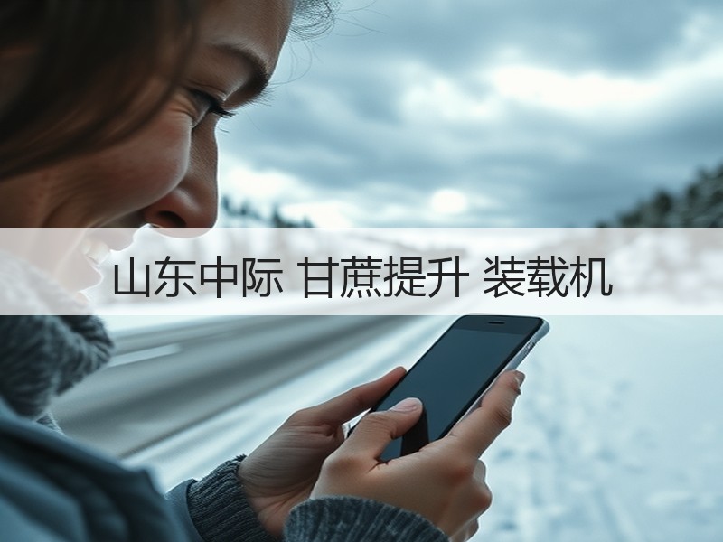 山东中际 甘蔗提升 装载机