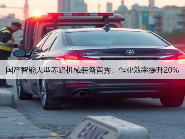 国产智能大型养路机械装备首秀：作业效率提升20%(图2)