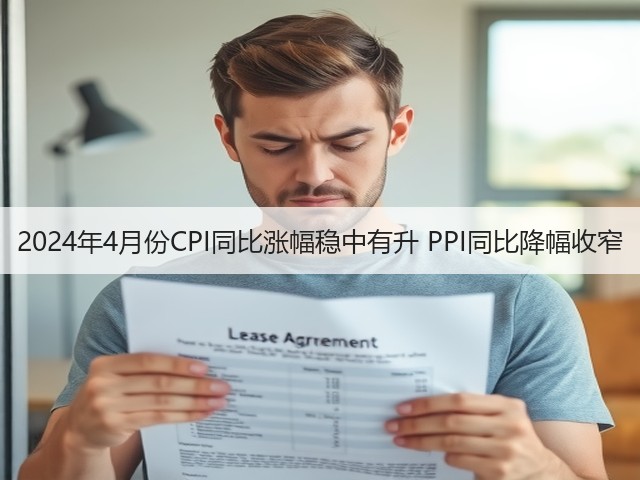 2024年4月份CPI同比涨幅稳中有升 PPI同比降幅收窄(图3) 2024年4月份CPI同比涨幅稳中有升 PPI同比降幅收窄(图3)
