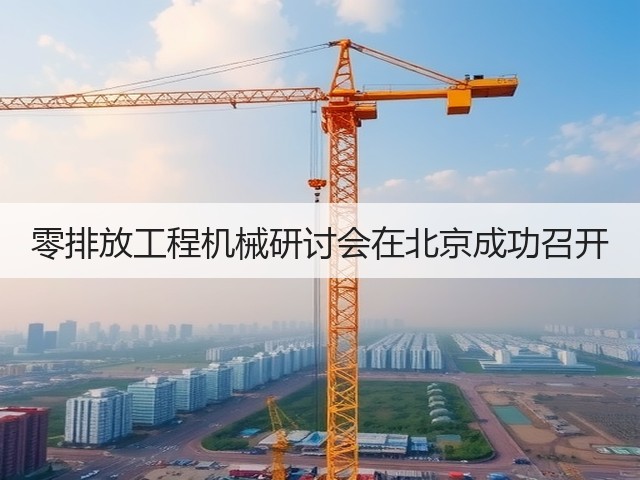 零排放工程机械研讨会在北京成功召开(图1)