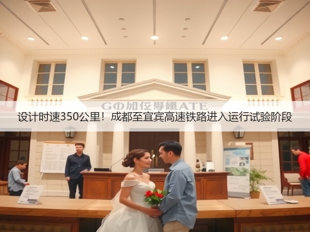 设计时速350公里!成都至宜宾高速铁路进入运行试验阶段(图3) 设计时速350公里!成都至宜宾高速铁路进入运行试验阶段(图3)